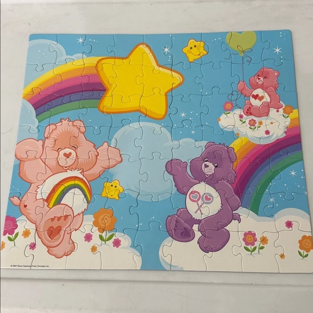Vintage 2005 Care Bears Friends Make Good Times Even Better 63 piece 5+ Puzzle